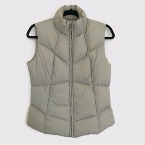 ADD Down Taupey Tan Down Filled Puffer Vest Size US2